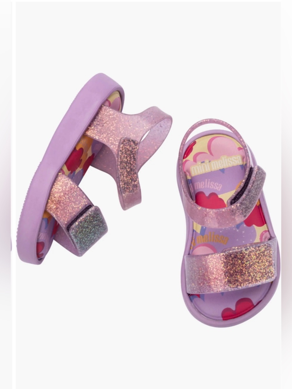 Mini Melissa Girls Jump Ankle Strap Sandal size 12 NEW